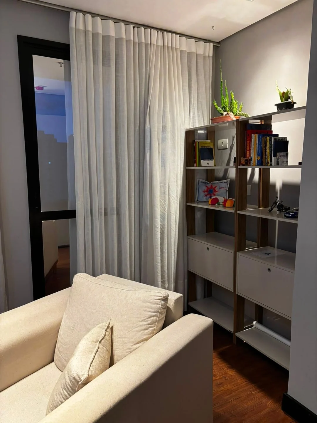 Detalhe do ambiente de atendimento na ACP Curitiba Psicologia