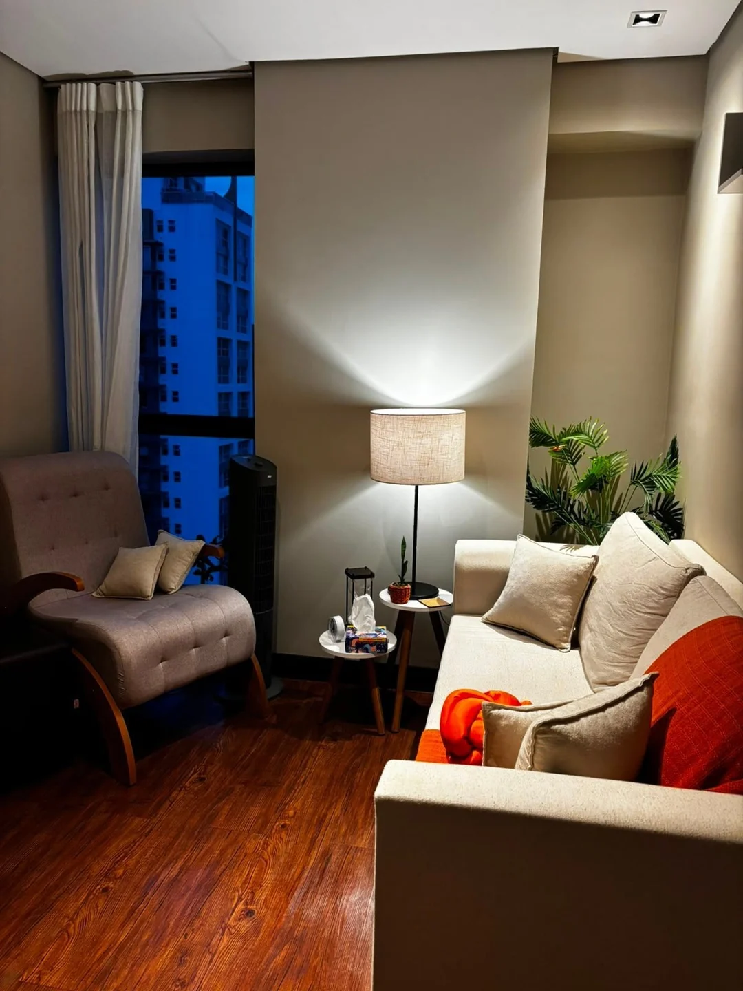 Sala reservada para atendimento presencial na ACP Curitiba Psicologia